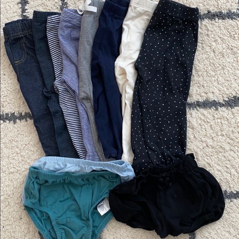 6-9 month leggings lot